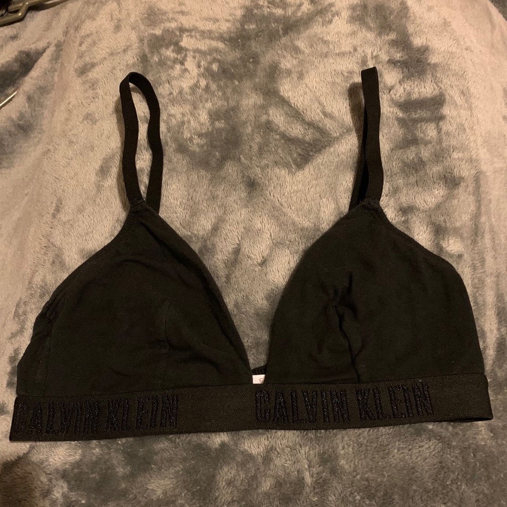 Calvin Klein Cotton Triangle Bralette
